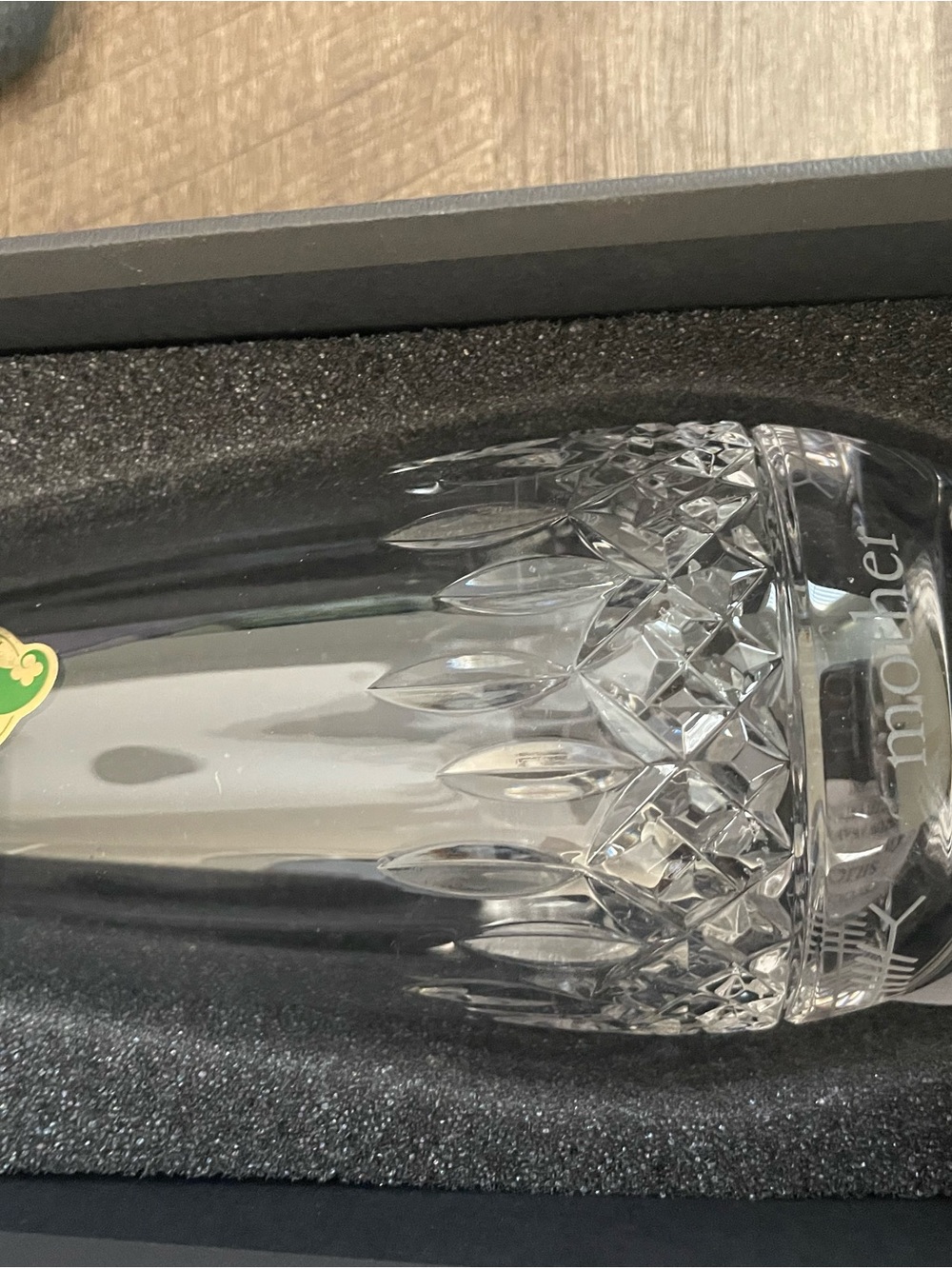 Waterford Crystal Cut Glass Vase - Clear